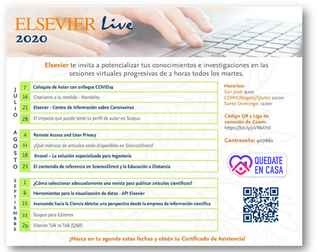 Elsevier Live 2020 ¡Te Esperamos!